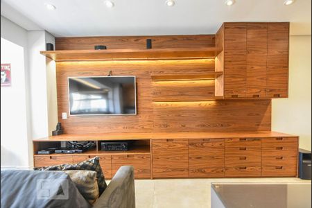 Sala de Estar de kitnet/studio para alugar com 1 quarto, 43m² em Brooklin Paulista, São Paulo