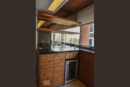 Studio para alugar com 43m², 1 quarto e 1 vagaVaranda
