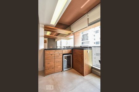 Studio para alugar com 43m², 1 quarto e 1 vagaVaranda