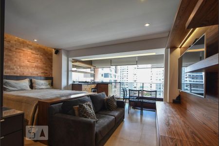 Studio de kitnet/studio para alugar com 1 quarto, 43m² em Brooklin Paulista, São Paulo