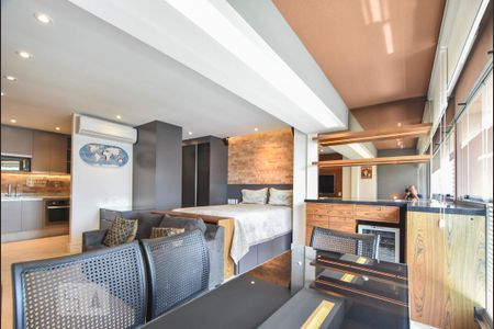 Studio de kitnet/studio para alugar com 1 quarto, 43m² em Brooklin Paulista, São Paulo
