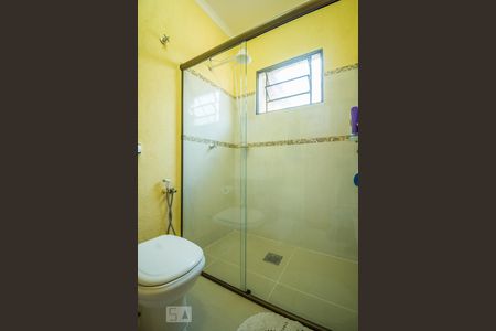 Banheiro da Suíte de casa à venda com 4 quartos, 162m² em Bosque de Barão Geraldo, Campinas