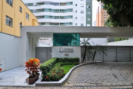 Apartamento para alugar com 130m², 4 quartos e 3 vagasFachada do Condomínio
