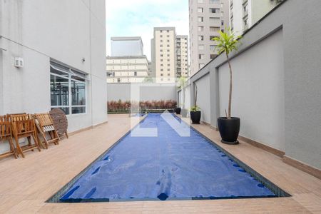 Studio para alugar com 40m², 1 quarto e 1 vaga Studio para alugar com 40m², 1 quarto e 1 vagaÁrea comum - Piscina