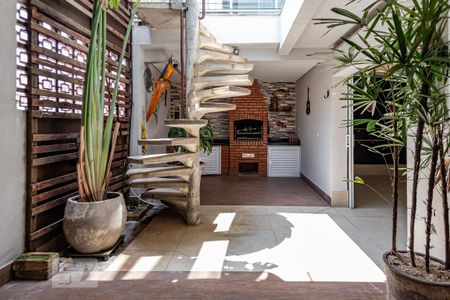 Área comum - Churrasqueira de casa à venda com 3 quartos, 355m² em Vila São José, São Paulo