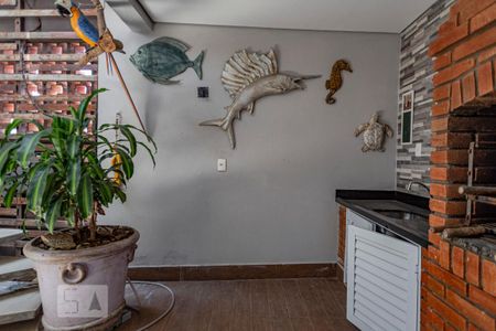Área comum - Churrasqueira de casa à venda com 3 quartos, 355m² em Vila São José, São Paulo