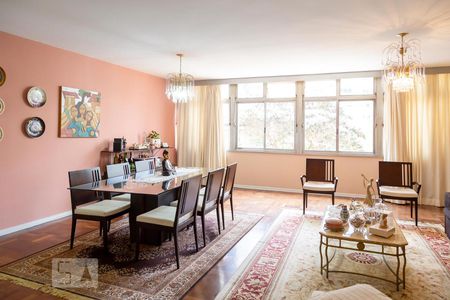 Sala de apartamento à venda com 3 quartos, 178m² em Higienópolis, São Paulo