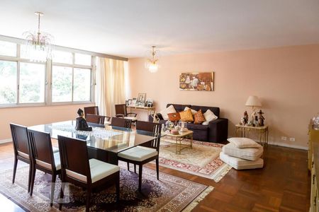 Sala de apartamento à venda com 3 quartos, 178m² em Higienópolis, São Paulo