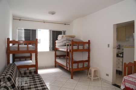 Sala/Quarto de apartamento para alugar com 1 quarto, 38m² em Aviação, Praia Grande