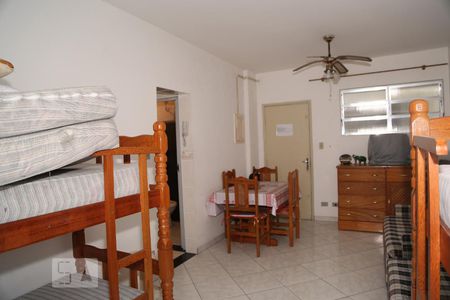 Sala/Quarto de apartamento para alugar com 1 quarto, 38m² em Aviação, Praia Grande