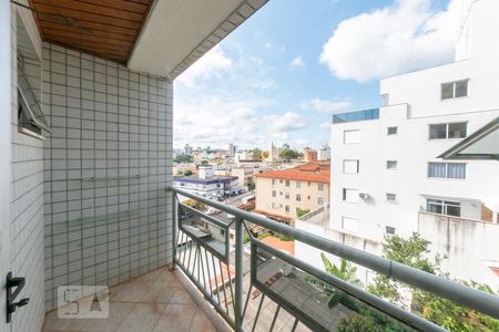 Varanda da Sala de apartamento para alugar com 4 quartos, 97m² em Eldorado, Contagem