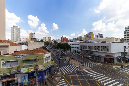 Vista da sala de apartamento à venda com 2 quartos, 66m² em Centro, Campinas