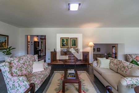 Sala de casa de condomínio à venda com 4 quartos, 536m² em Alphaville, Santana de Parnaíba