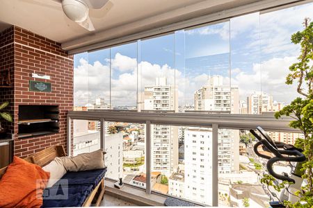 varanda de apartamento à venda com 2 quartos, 76m² em Santa Paula, São Caetano do Sul