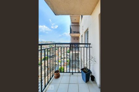 Varanda de apartamento à venda com 3 quartos, 64m² em Centro, Diadema