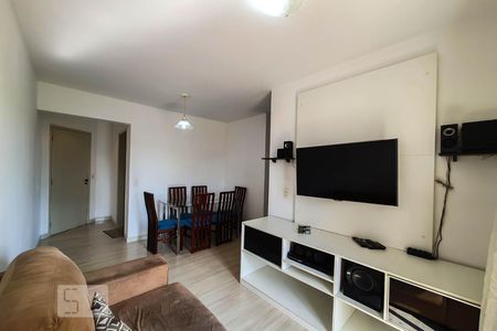 Sala de Estar/Jantar de apartamento à venda com 2 quartos, 56m² em Vila Firmiano Pinto, São Paulo