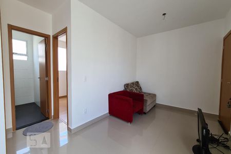 Sala de apartamento para alugar com 2 quartos, 43m² em Caguassu, Sorocaba