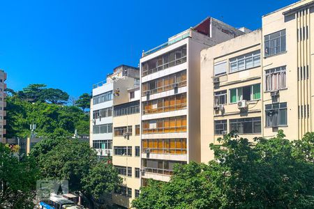 Varanda - Vista de apartamento para alugar com 1 quarto, 55m² em Copacabana, Rio de Janeiro