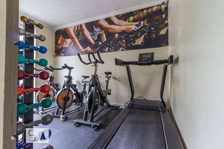 Apartamento para alugar com 47m², 2 quartos e 1 vaga Apartamento para alugar com 47m², 2 quartos e 1 vagaÁrea comum - academia