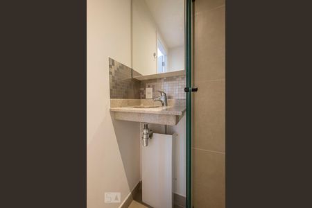 Studio para alugar com 20m², 1 quarto e sem vaga Studio para alugar com 20m², 1 quarto e sem vagaBanheiro