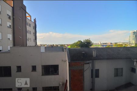 Vista sala de apartamento à venda com 2 quartos, 56m² em Centro, Canoas