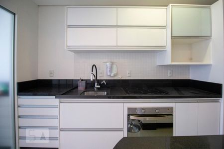 Cozinha de apartamento para alugar com 3 quartos, 110m² em Carvoeira, Florianópolis