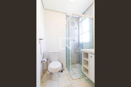 Apartamento para alugar com 62m², 1 quarto e 1 vaga Apartamento para alugar com 62m², 1 quarto e 1 vagaBanheiro da suíte