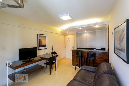 Sala de apartamento para alugar com 1 quarto, 42m² em Funcionários, Belo Horizonte