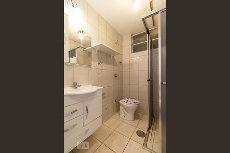 Banheiro de kitnet/studio à venda com 1 quarto, 40m² em Jardim Paulista, São Paulo