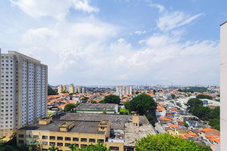 Vista Sala de apartamento à venda com 2 quartos, 48m² em Parque Fongaro, São Paulo