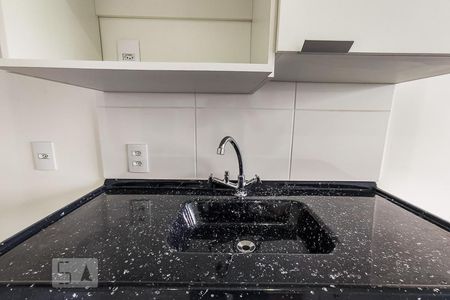 Cozinha de apartamento para alugar com 1 quarto, 26m² em Paraíso do Morumbi, São Paulo