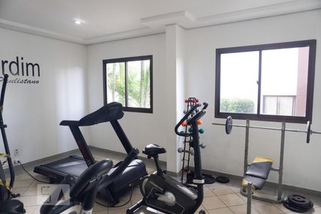Área comum - Academia de apartamento para alugar com 3 quartos, 55m² em Vila Araguaia, São Paulo