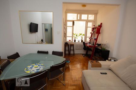 Sala de apartamento à venda com 1 quarto, 42m² em Copacabana, Rio de Janeiro