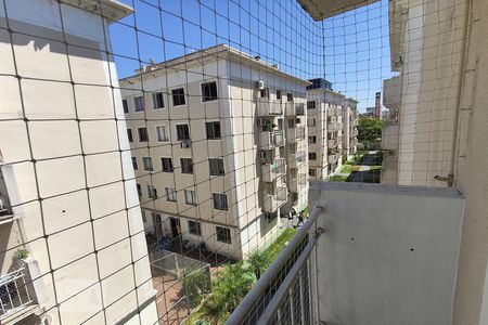 Sacada da Sala de apartamento para alugar com 3 quartos, 63m² em Santos Dumont, São Leopoldo