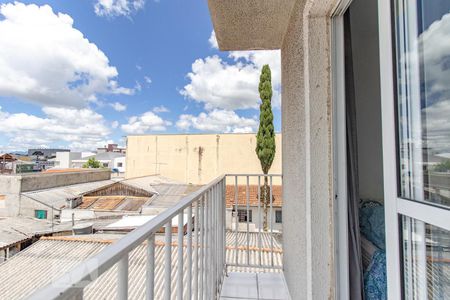 Apartamento para alugar com 62m², 2 quartos e 1 vagaSacada do Quarto 1