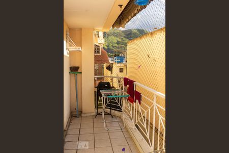 Varanda da Sala de apartamento à venda com 3 quartos, 89m² em Encantado, Rio de Janeiro