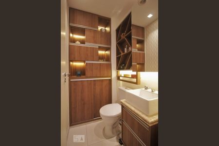 Lavabo de apartamento para alugar com 2 quartos, 59m² em Vila Andrade, São Paulo