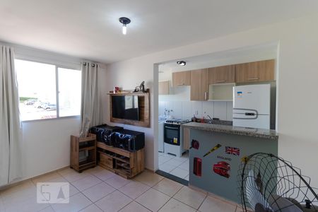 Salas de apartamento à venda com 2 quartos, 46m² em Loteamento Parque São Martinho, Campinas