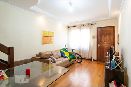 Sala de casa de condomínio à venda com 2 quartos, 70m² em Vila Guaca, São Paulo