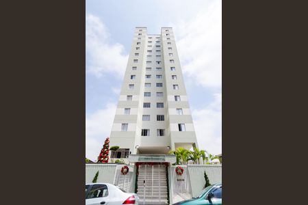 Apartamento à venda com 60m², 2 quartos e 1 vagaFachada e portaria