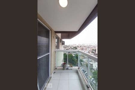 Varanda  de apartamento à venda com 3 quartos, 65m² em Engenho de Dentro, Rio de Janeiro
