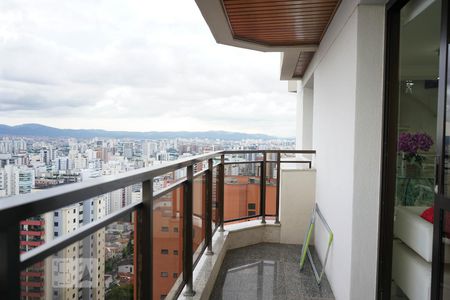 Varanda da Sala de apartamento à venda com 3 quartos, 450m² em Perdizes, São Paulo