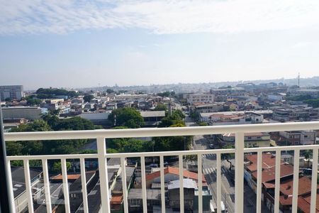 Varanda da Sala, Cozinha e Lavanderia de apartamento para alugar com 2 quartos, 40m² em Vila Ré, São Paulo