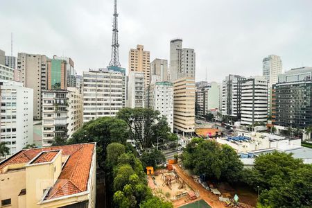 Studio à venda com 42m², 1 quarto e 1 vagaVaranda - vista 