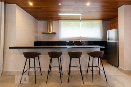 Studio à venda com 42m², 1 quarto e 1 vagaEspaço gourmet