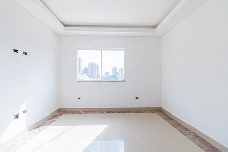 Sala de apartamento à venda com 3 quartos, 107m² em Campestre, Santo André