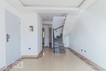 Sala de apartamento à venda com 3 quartos, 107m² em Campestre, Santo André