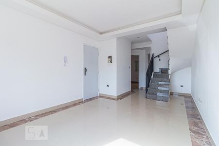 Sala de apartamento à venda com 3 quartos, 107m² em Campestre, Santo André