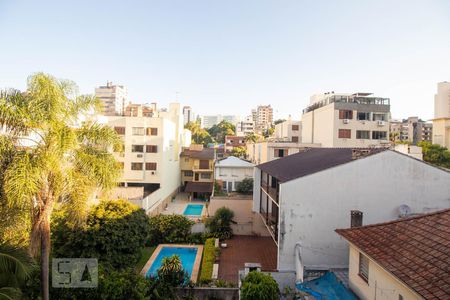 Vista  da Sala de apartamento para alugar com 1 quarto, 41m² em Higienópolis, Porto Alegre