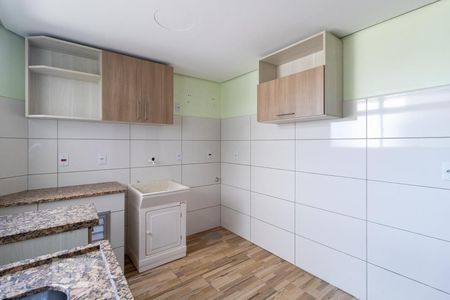 Cozinha e Área de Serviço de kitnet/studio para alugar com 1 quarto, 47m² em Vila João Pessoa, Porto Alegre